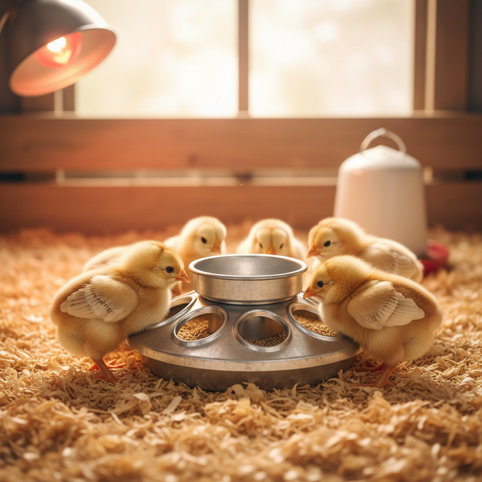 Miller Jar Galvanized Feeder Base for Chick Baby Fits 1 Quart Jar 3-Pack