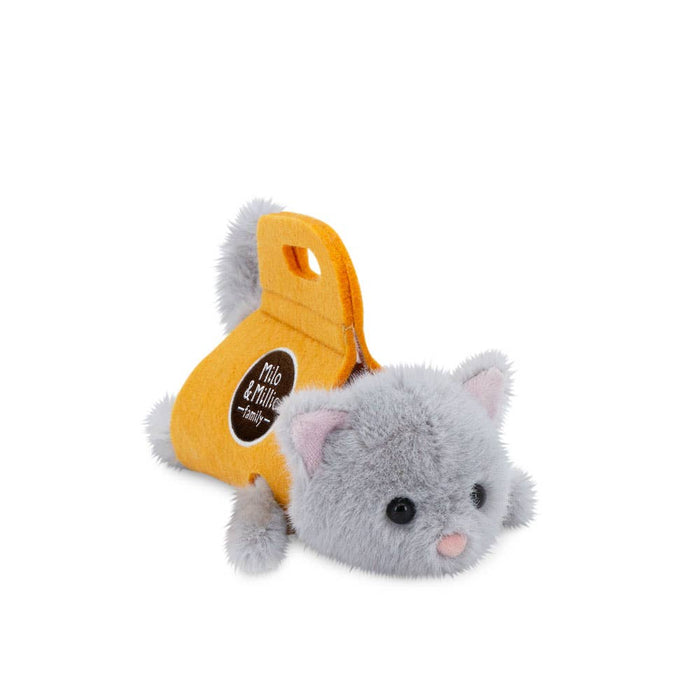 Milo & Millie plush, Gray Kitten (13 cm) - 0+: NEW ARRIVAL