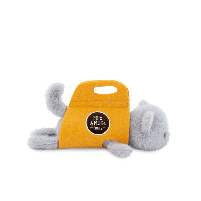 Milo & Millie plush, Gray Kitten (13 cm) - 0+: NEW ARRIVAL