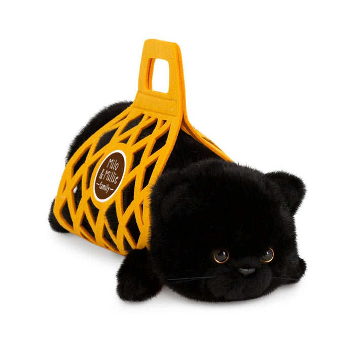 Milo & Millie Plush, Milo the Black Cat (35 cm)-0+: SOLD OUT