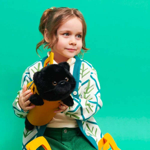 Milo & Millie Plush, Milo the Black Cat (35 cm)-0+: SOLD OUT