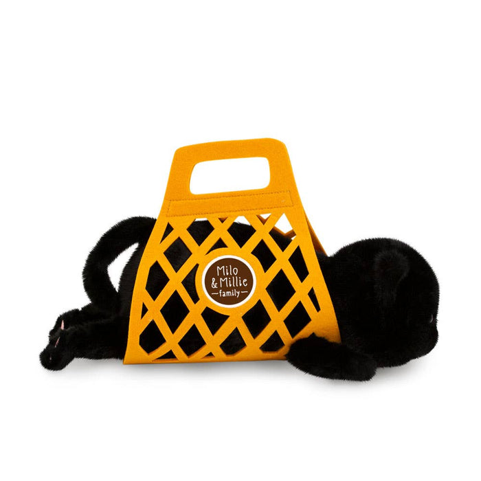 Milo & Millie Plush, Milo the Black Cat (35 cm)-0+: SOLD OUT