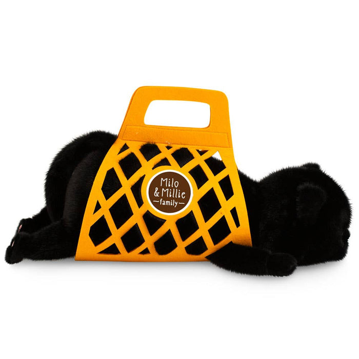 Milo & Millie Plush, Milo the Black Cat (56 cm)-0+: SOLD OUT