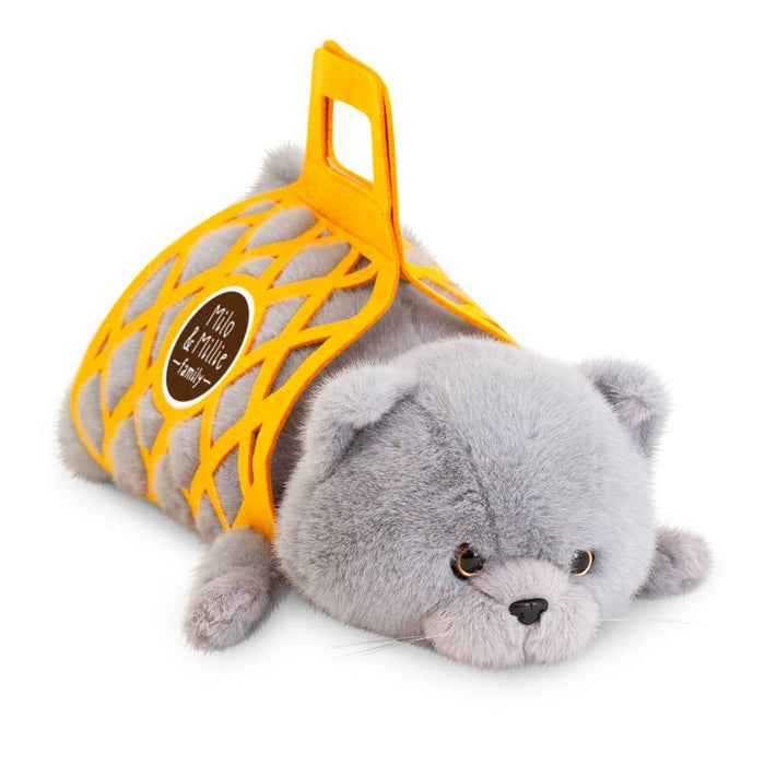 Milo & Millie Plush, Milo the Grey Cat (56 cm)-0+: NEW ARRIVAL LAST ONE