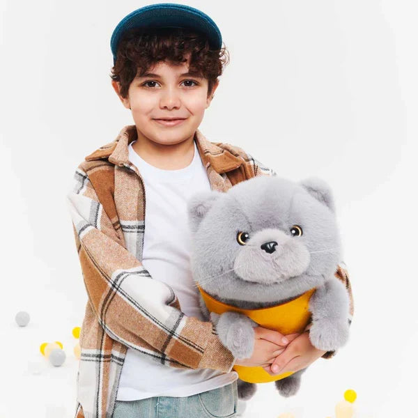 Milo & Millie Plush, Milo the Grey Cat (56 cm)-0+: NEW ARRIVAL LAST ONE