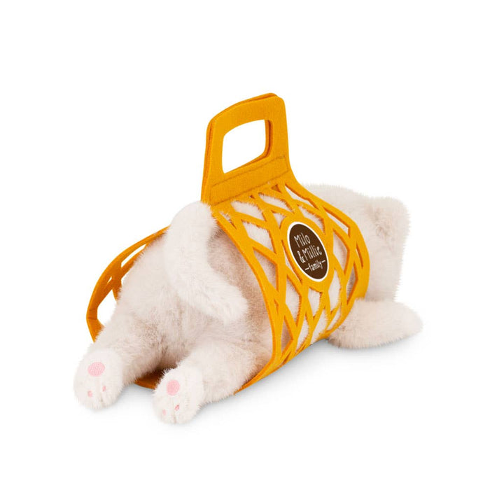Milo & Millie Plush, Milo the White Cat (35 cm)-0+: SOLD OUT