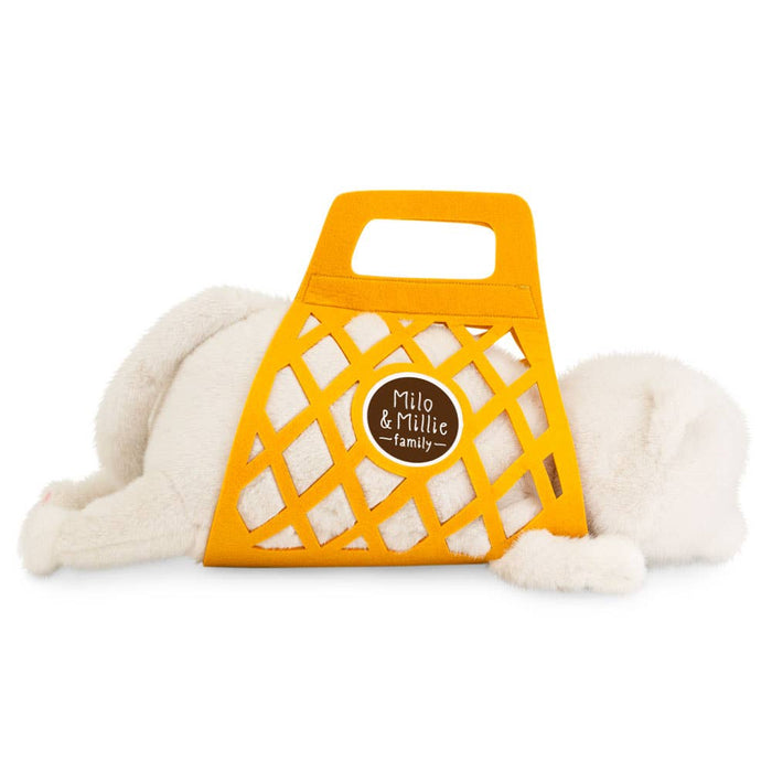 Milo & Millie Plush, Milo the White Cat (56 cm)-0+: NEW ARRIVAL LAST ONE