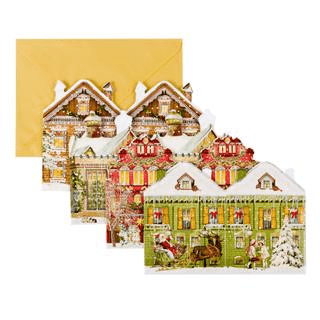 Mini House Light Up Advent Calendars.