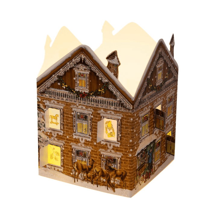 Mini House Light Up Advent Calendars.