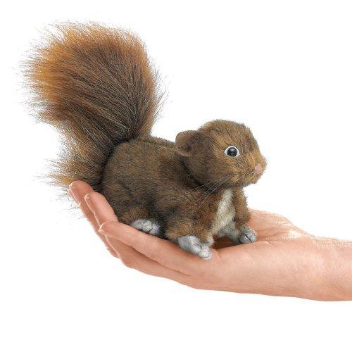 Mini Red Squirrel Puppet NEW ARRIVAL - Ruby & Grace