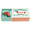 Mini Sausage Dog in Little Matchbox: NEW ARRIVAL - Ruby & Grace