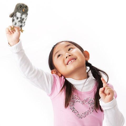 Mini Spotted Owl Puppet NEW ARRIVAL - Ruby & Grace