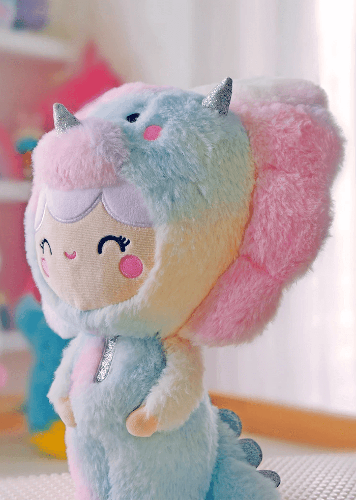 Momiji Roarsome Rainbow Plushie - Ruby & Grace