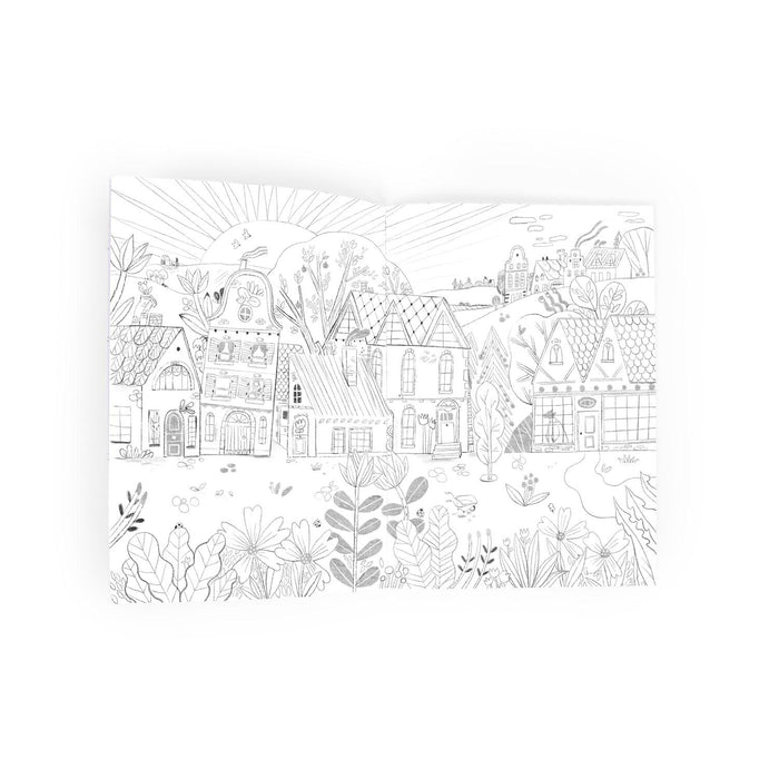 Moulin Roty Colouring Book :  The Minouchkas, BACK IN STOCK