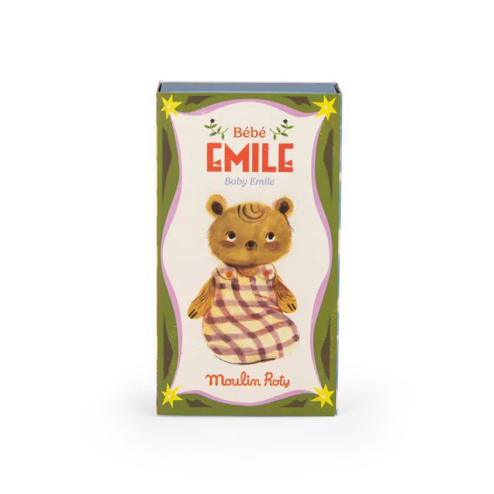 Moulin Roty Les Minouchkas, Baby Emile The Bear: BACK IN STOCK