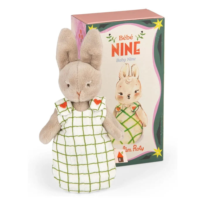 Moulin Roty Les Minouchkas, Baby Nine The Rabbit The Elephant: BACK IN STOCK