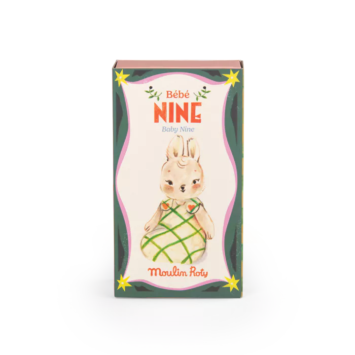 Moulin Roty Les Minouchkas, Baby Nine The Rabbit The Elephant: BACK IN STOCK