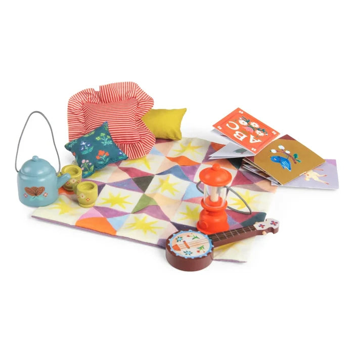 Moulin Roty Les Minouchkas, Reading Nook Fireside Acccessory Set: BACK IN STOCK
