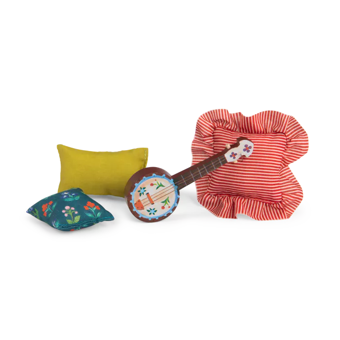 Moulin Roty Les Minouchkas, Reading Nook Fireside Acccessory Set: BACK IN STOCK