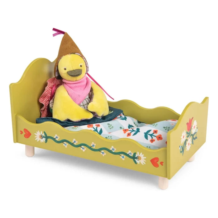 Moulin Roty Les Minouchkas, Wooden Bed: BACK IN STOCK