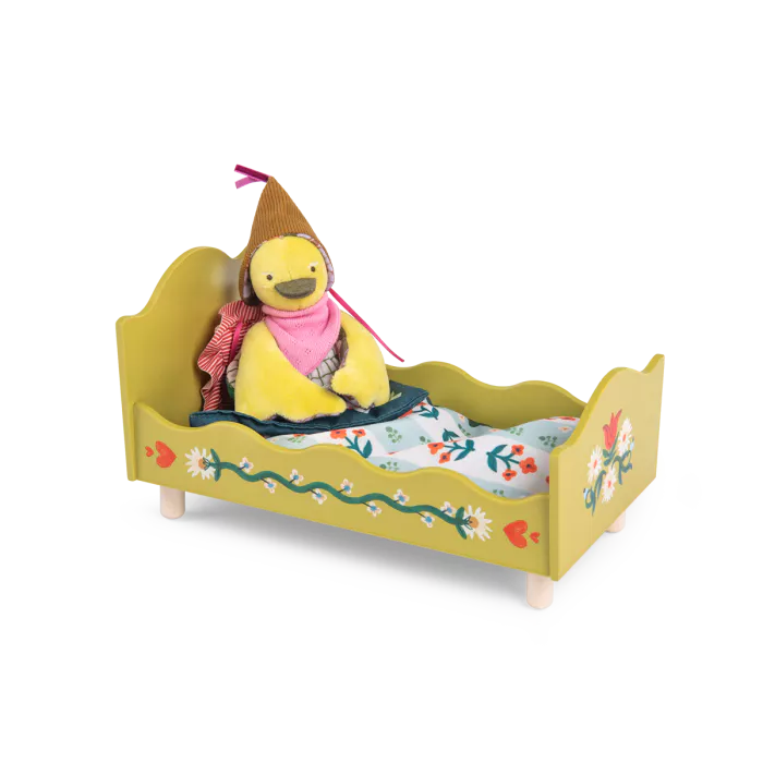 Moulin Roty Les Minouchkas, Wooden Bed: BACK IN STOCK