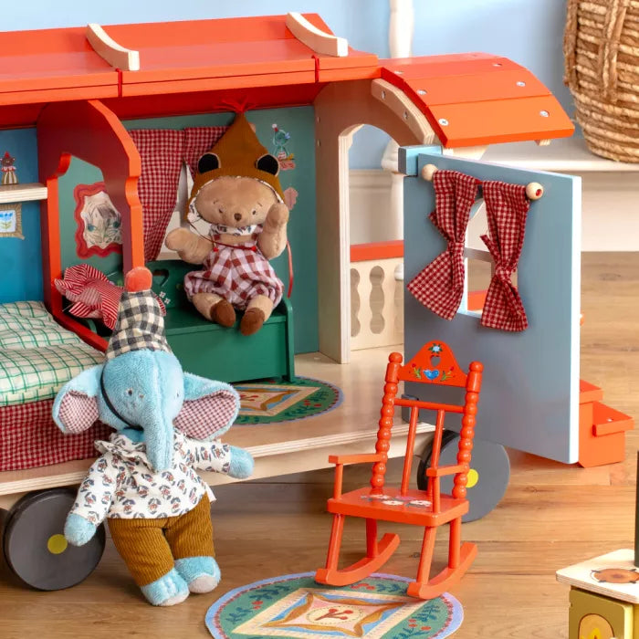 Moulin Roty Les Minouchkas, Wooden Caravan: LAST ONE