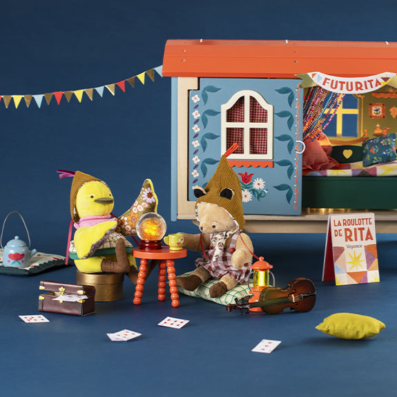 Moulin Roty Les Minouchkas, Wooden Caravan: LAST ONE