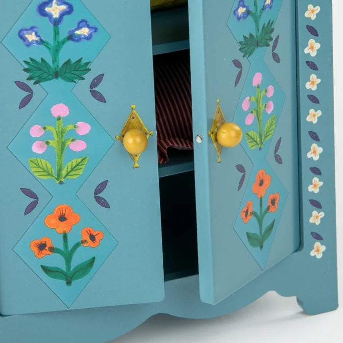 Moulin Roty Les Minouchkas, Wooden Wardrobe: BACK IN STOCK
