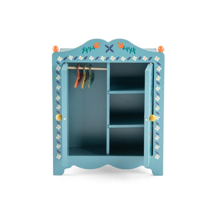 Moulin Roty Les Minouchkas, Wooden Wardrobe: BACK IN STOCK