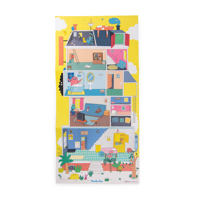 Moulin Roty Les Schmouks House Transfers Set – NEW ARRIVAL