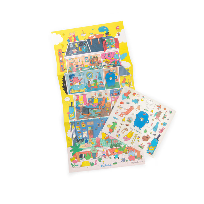 Moulin Roty Les Schmouks House Transfers Set – NEW ARRIVAL