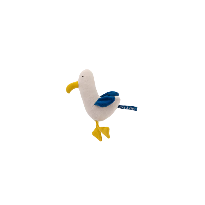 Moulin Roty Marco the Seagull Rattle – Puce & Pilou Collection: LAST CHANCE