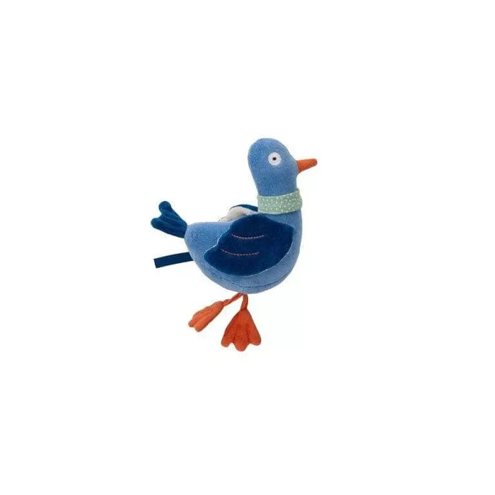 Moulin Roty Michel the Pigeon Rattle –  Puce & Pilou Collection LAST ONE