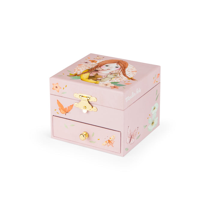 Moulin Roty Musical Bunny Jewellery Box, Les Rosalies: NEW ARRIVAL