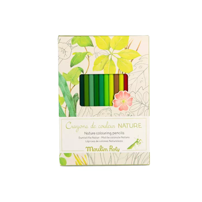 Moulin Roty Nature-Themed Colouring Set – Le Jardin du Moulin Collection 🌿🎨NEW ARRIVAL