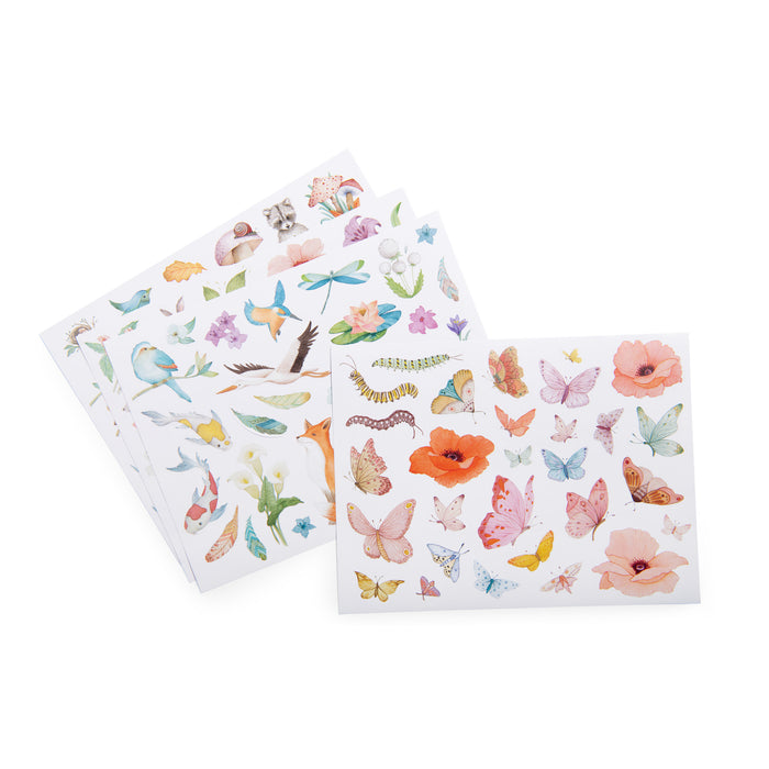 Moulin Roty Pack of 108 Stickers Les Rosalies – NEW ARRIVAL