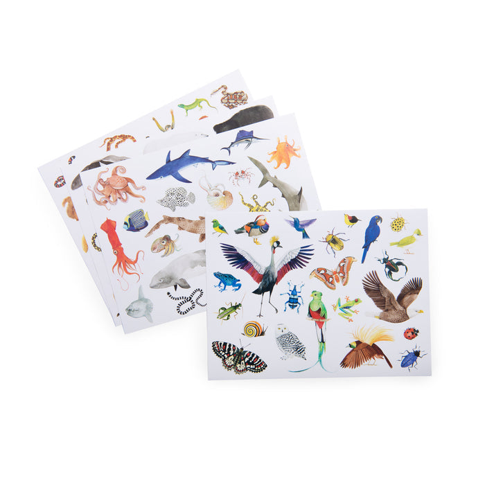 Moulin Roty Pack of 78 stickers Tout autour du monde – NEW ARRIVAL