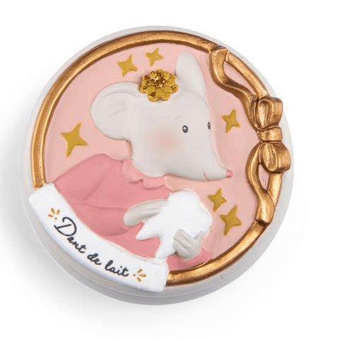Moulin Roty Tooth Fairy Resin Box for baby's first teeth: Dance Mouse