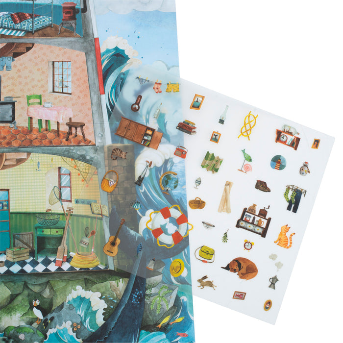 Moulin Roty Transfers Set  Big Lighthouse – NEW ARRIVAL