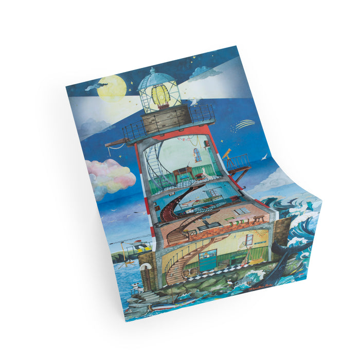 Moulin Roty Transfers Set  Big Lighthouse – NEW ARRIVAL
