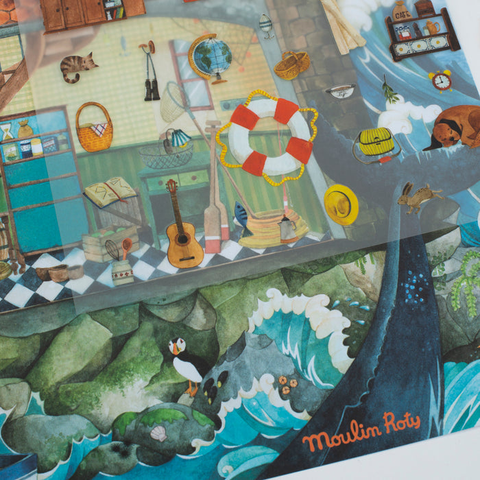 Moulin Roty Transfers Set  Big Lighthouse – NEW ARRIVAL