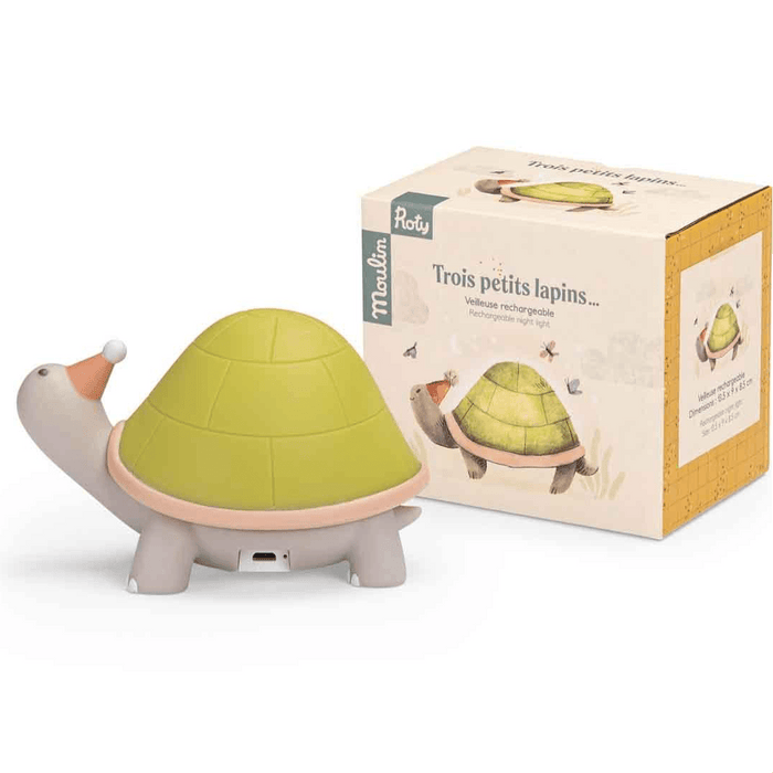 Moulin Roty Turtle night light (USB):  LAST ONE