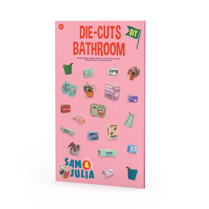 Mouse Mansion Bathroom DIE CUTS NEW PRODUCT - Ruby & Grace