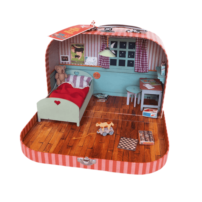 Mouse Mansion House To Go, Sleepover Suitcase, SOLD OUT