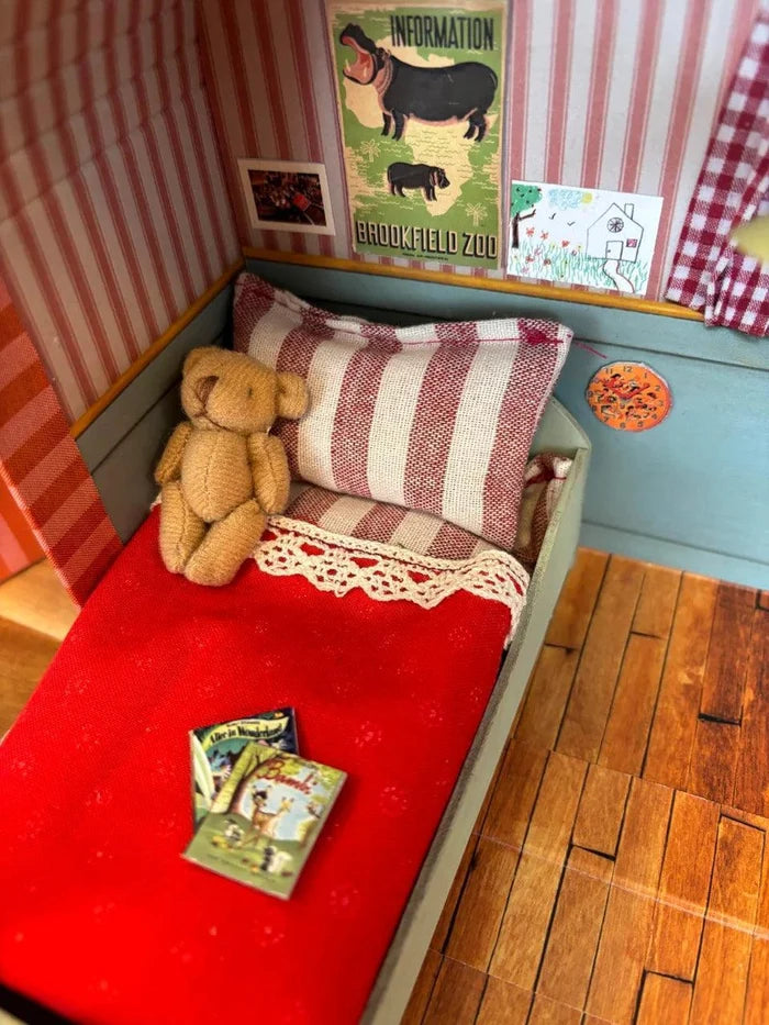 Mouse Mansion House To Go, Sleepover Suitcase, Ltd Edition NEW PRODUCT - Ruby & Grace