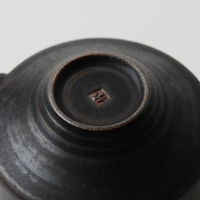 [MUG (CUP)] EASY-TO-HOLD MUG BLACK | KYOTO-KIYOMIZU WARE | FUUU