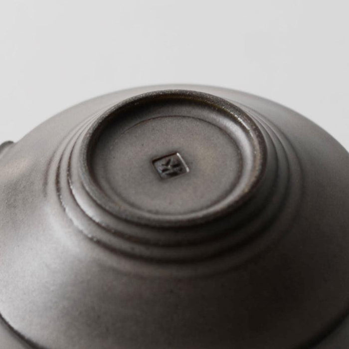 [MUG (CUP)] EASY-TO-HOLD MUG GRAY | KYOTO-KIYOMIZU WARE | FUUU
