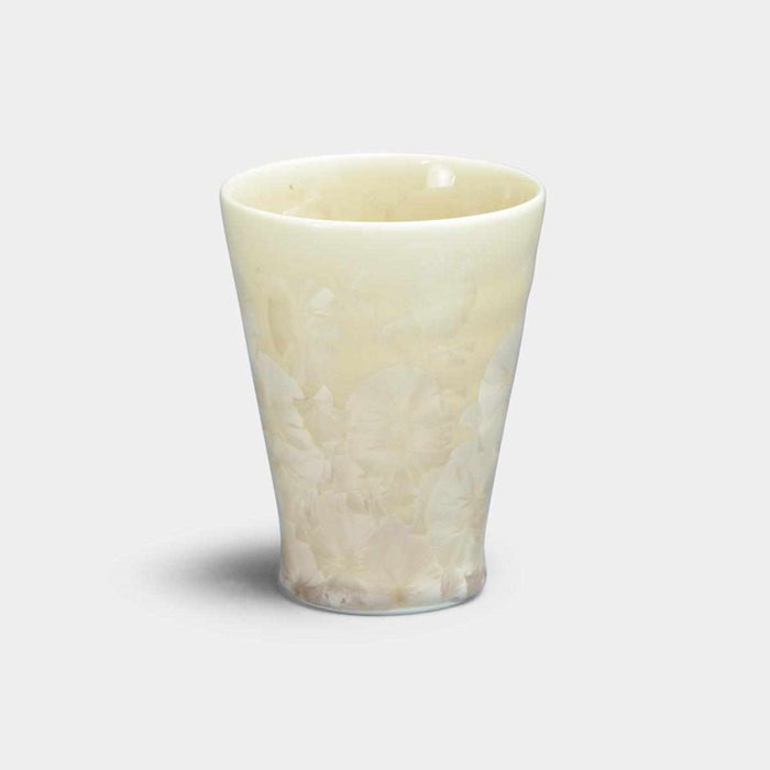[MUG (CUP)] FLOWER CRYSTAL (BROWN) SMALL CUP | TOUAN | KYOTO-KIYOMIZU WARES