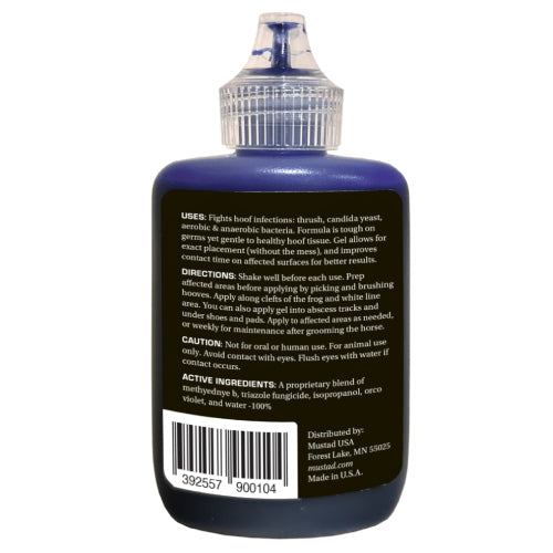 Mustad ComfortMix Thrush Treatment for Horses Hoof Care Gel 2 oz.
