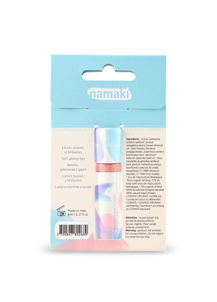Namaki Lip Gloss - Glitter Pink SOLD OUT